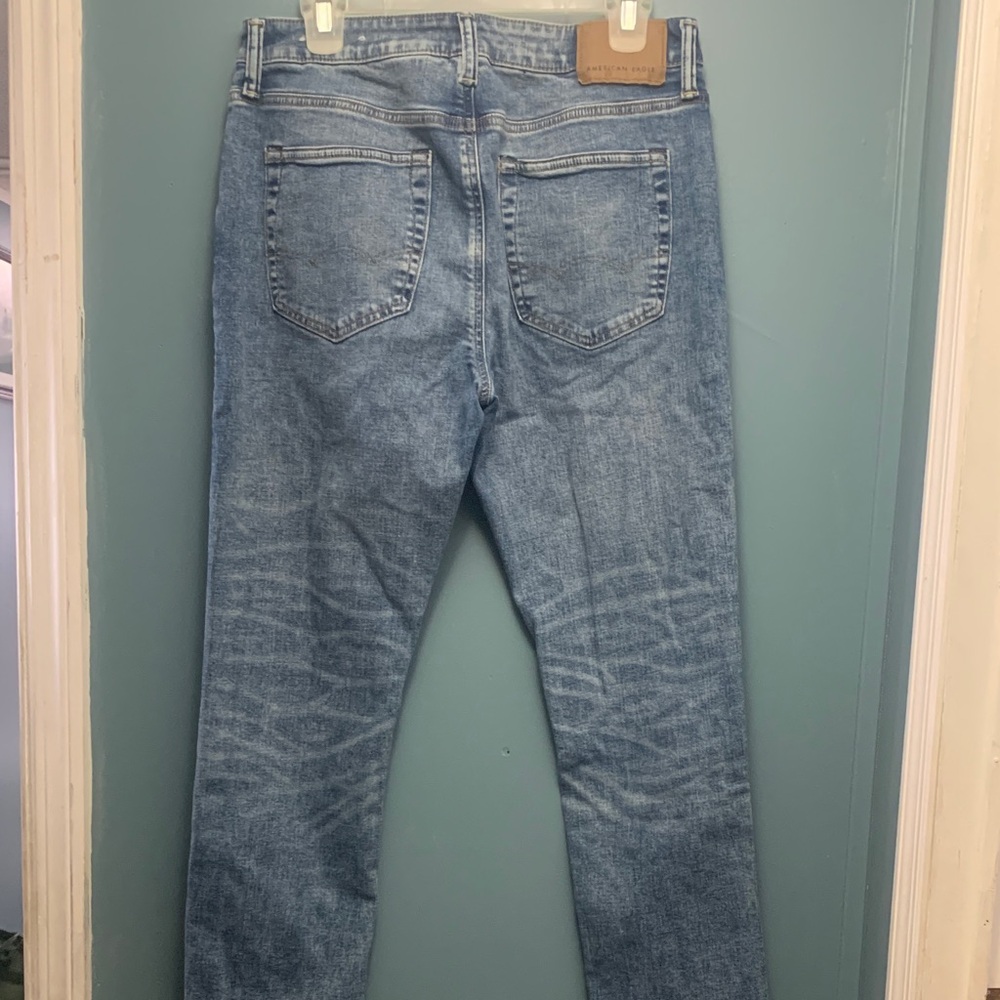 American Eagle Outfitters Men's Light Blue Jeans - Picture 5 of 7